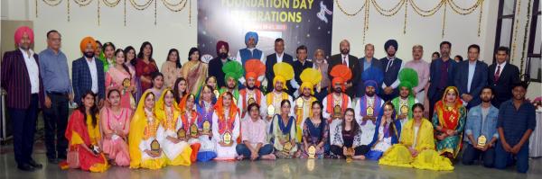 Group picture of Officer,faculty and students during the celebrations of first Foundation Day of College of Animal Biotechnology on 3rd March,2021